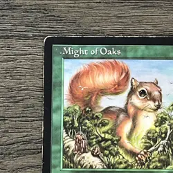 Might of Oaks Urza's Legacy MTG (1999) - Image 4