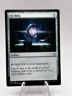 Sol Ring 223/309 Commander 2017 C17 MTG NM - Image 1