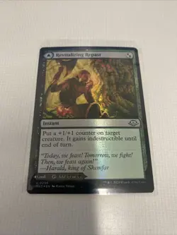 FOIL - MTG Revitalizing Repast #256 - Modern Horizons 3 - Image 1