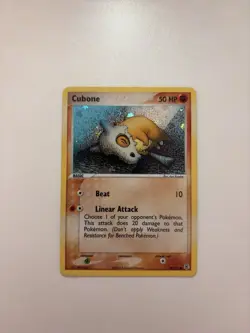 Pokemon TCG Cubone FireRed & LeafGreen 60/112 Holo - Image 1