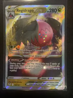 Pokemon Silver Tempest, Regidrago VSTAR & V, Regieleki V, Holo Rare, NM/M - Image 2