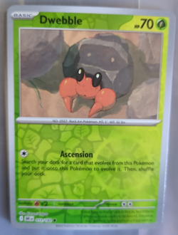 Dwebble 011/182 Destined Rivals Common Reverse Holo Pokemon Card - Image 1