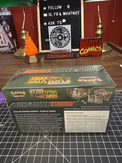 Pokemon TCG Sword & Shield Evolving Skies Build & Battle Stadium SEALED - Image 3
