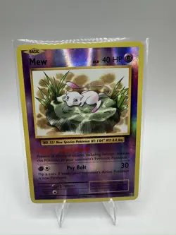 Mew 53/108 Reverse Holo Rare Pokemon XY Evolutions 2016 NM - Image 1