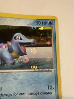 Pokemon EX Totodile Reverse Holo Stamped Card 78/115 Unseen Forces - Image 3