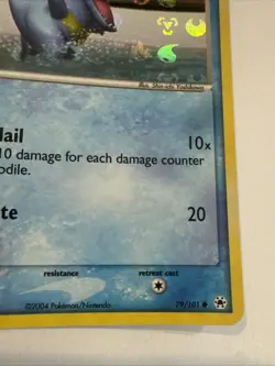 Pokemon EX Totodile Reverse Holo Stamped Card 78/115 Unseen Forces - Image 4