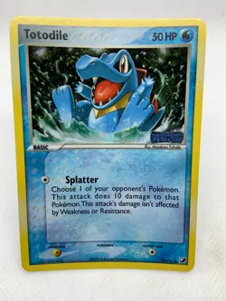 Pokemon Totodile EX Unseen Forces Reverse Holo 78/115 Stamped TCG - Image 4