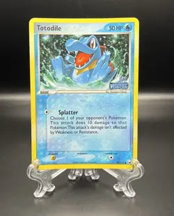 Totodile Pokemon TCG Unseen Forces 78/115 Stamped Reverse Holo - MP - Image 1