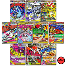 MEGA Dream ex MA Complete Set of 10 223-232/193 M2a Pokemon Card Japanese EX/NM - Image 1