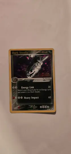 Pokemon EX Team Rocket Returns Dark Steelix #10/109 Stamped Rev Holo Rare - Image 1