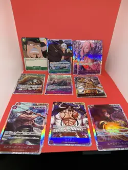 One Piece TCG Lot SR R UC Event All Foil Japanese 109 Card Law Navy Kaido - Image 1