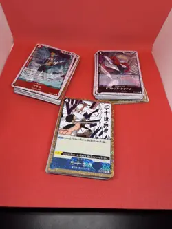 One Piece TCG Lot SR R UC Event All Foil Japanese 109 Card Law Navy Kaido - Image 3