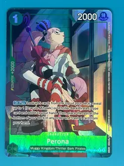 One Piece Emperors in the New World Foil OP09-034 Perona - Image 1