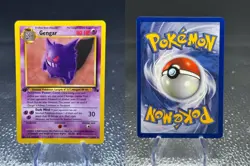 Pokemon TCG Fossil1st Edition Gengar 20/62 Haunter21/62 Gastly Fossil Non Holo - Image 4