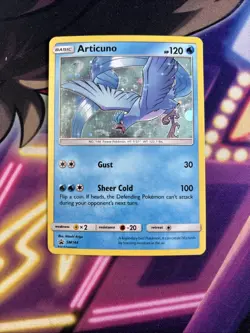 Pokemon Black Star Promo SM144 Articuno-Holo Fall 2018 Collector Chest LP+ - Image 1