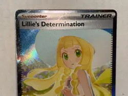 Pokemon TCG: Lillie's Determination 184/132 Mega Evolution SIR NM - Image 2