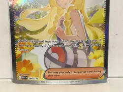 Pokemon TCG: Lillie's Determination 184/132 Mega Evolution SIR NM - Image 3