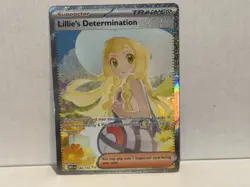 Pokemon TCG: Lillie's Determination 184/132 Mega Evolution SIR NM - Image 1