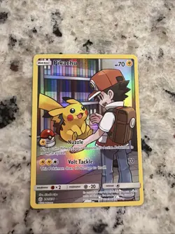 Pikachu 241/236 Secret Rare SR Sun & Moon Cosmic Eclipse 2019 - Image 1