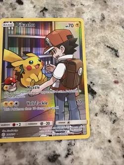 Pikachu 241/236 Secret Rare SR Sun & Moon Cosmic Eclipse 2019 - Image 5