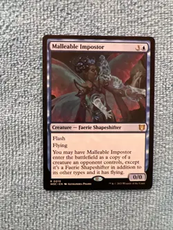 Malleable Impostor #10 (NM) Wilds of Eldraine WOC Magic MTG - Image 1