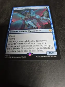 Malleable Impostor #10 (NM) Wilds of Eldraine WOC Magic MTG - Image 1