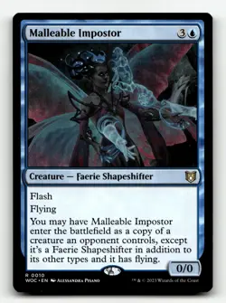 Malleable Impostor 10 R Commander: Wilds of Eldraine - Image 1