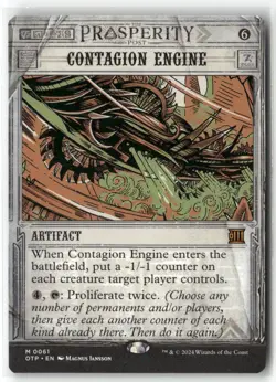 Contagion Engine Outlaws of Thunder Junction: Breaking News Regular - Image 1