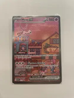 Mew ex 053 Sv: Scarlet & Violet Promo Cards Holo SEALED Promo - Image 1