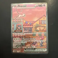 Mew ex 053 Sv: Scarlet & Violet Promo Cards Holo Sealed - Image 1
