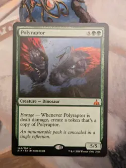 Polyraptor - Rivals of Ixalan Magic The Gathering MTG - Image 1