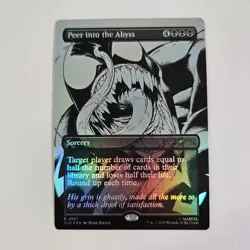 Peer Into The Abyss Foil Marvel's Spider-Man: Venom Unleashed Inks Secret Lair - Image 1