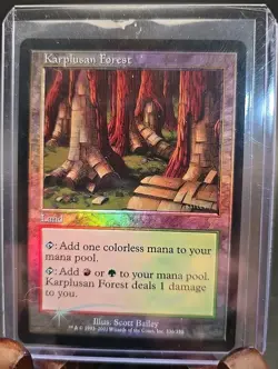 Karplusan Forest 7th Edition MTG Foil Near Mint - Image 1