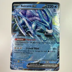Suicune ex 010/034 Holo Trading Card Game Classic LP Pokemon TCG Card - Image 1