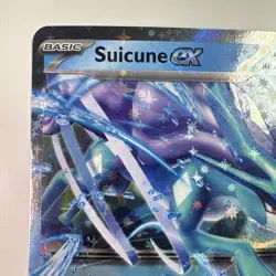 Suicune ex 010/034 Holo Trading Card Game Classic LP Pokemon TCG Card - Image 2