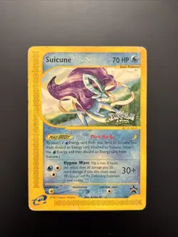 Pokemon 4ever Black Star Promo WOTC Suicune 53 HP - Image 1
