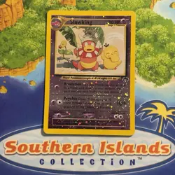 Pokemon Vintage Southern Islands Reverse Holo Slowking 14/18 Rare WotC Promo - Image 1