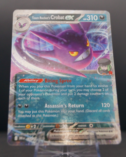 Pokemon - Team Rocket's Crobat EX - 122/182 - Destined Rivals - Near Mint - Image 1
