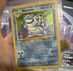 Pokemon TCG Blastoise Base Set 2 Holo 2/102 - Image 1