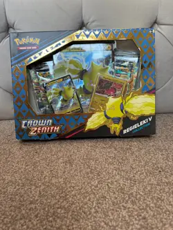 POKEMON - CROWN ZENITH Regieleki V - Collection Box -BRAND NEW SEALED - Image 5
