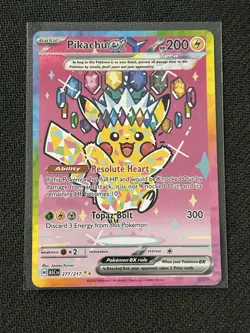 Pokemon Pikachu EX SIR 277/217 Ascended Heroes English *IN HAND* - Image 1