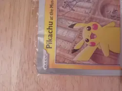 Pikachu At The Museum, Pokemon X Natural History Museum Jumbo Promo - Sealed - Image 3