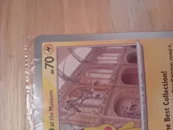 Pikachu At The Museum, Pokemon X Natural History Museum Jumbo Promo - Sealed - Image 4