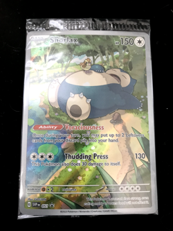 Pokemon TCG Snorlax SVP051 Scarlet and Violet 151 Promo 🔥SEALED!🔥 - Image 2