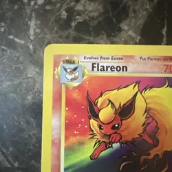 Pokemon TCG Flareon Jungle 19/64 Regular 1999 Rare LP/NM - Image 3