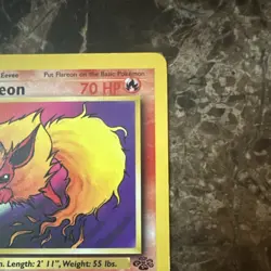 Pokemon TCG Flareon Jungle 19/64 Regular 1999 Rare LP/NM - Image 4