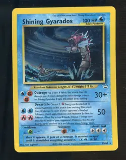 2001 Pokemon Shining Gyarados 65/64 Neo Revelation Holo - Image 1