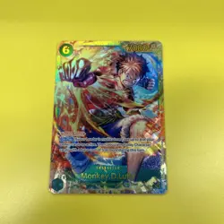MONKEY D LUFFY - One Piece OP13-118 - SEC Secret Rare - Carrying On His Will - Image 2