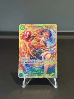 MONKEY D LUFFY - One Piece OP13-118 - SEC Secret Rare - Carrying On His Will - Image 1