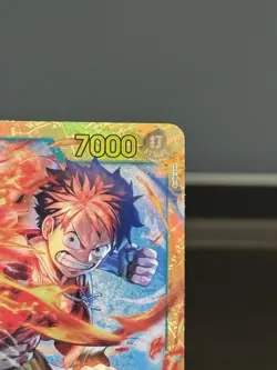 MONKEY D LUFFY - One Piece OP13-118 - SEC Secret Rare - Carrying On His Will - Image 3